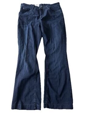 New MAC Dream Boot Jeans Dark Wash Women's EU 42x30 Premium Denim